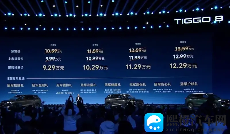 奇瑞“常胜将军”来了，929万起售，瑞虎8主打油电同价-1