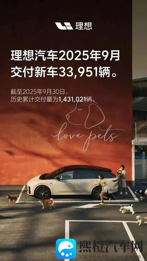 连续5个月同比下滑,理想汽车10月销量31767辆-1