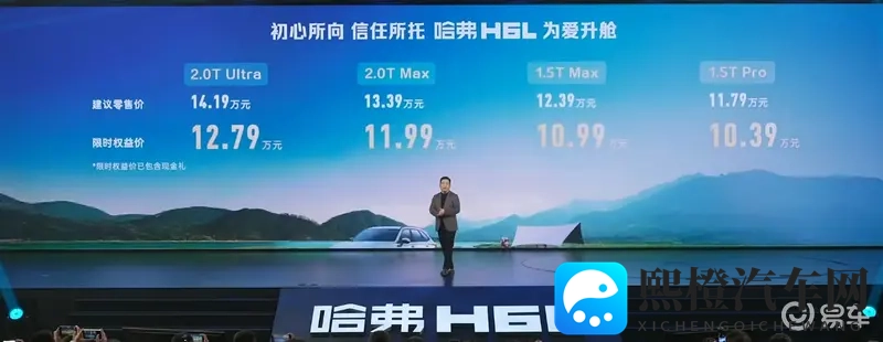 紧凑价格中型配置，长城哈弗H6L上市，限时1039万起-1