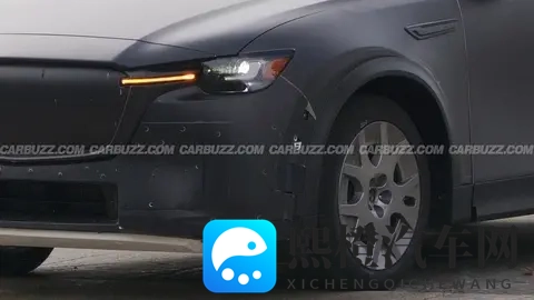 剑指特斯拉 Model Y，马自达全新纯电 SUV 首度现身-3