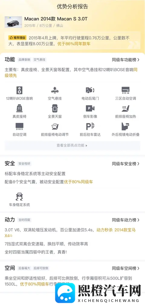 十年保时捷Macan S,17万不到,圆你跑车梦!-3