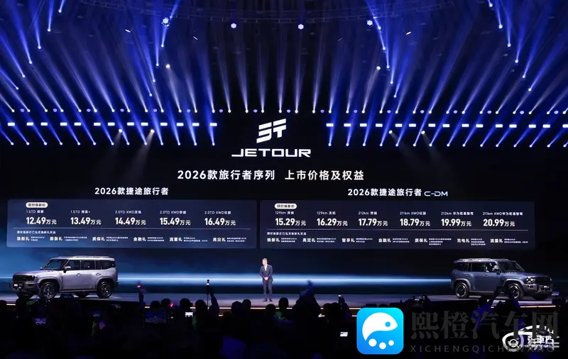 限时焕新价1249万元起 捷途旅行者双车上市-1