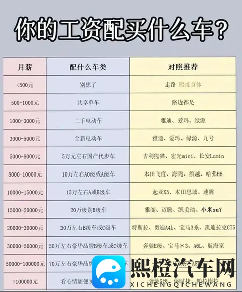 别被网上的舆论骗了，你的工资适合买什么车-3