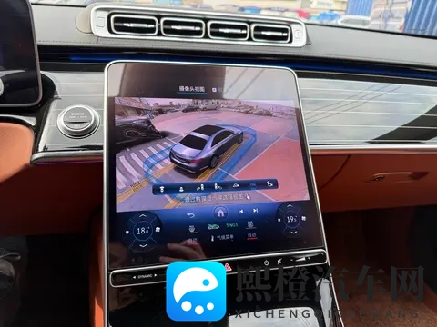 奔驰S400L商务型加装原厂360全景环影系统,让倒车泊车更轻松安全-1