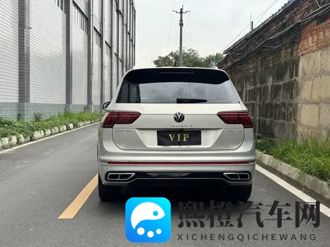 23年4月途观L：香槟色R-Line，22万公里，一手准新SUV！-2