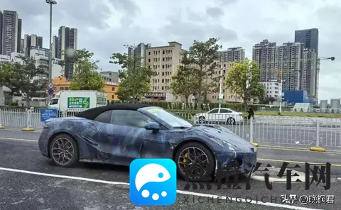 腾势新敞篷车谍照流出，概念车尾翼消失之谜，软顶真能撑住高速风-1