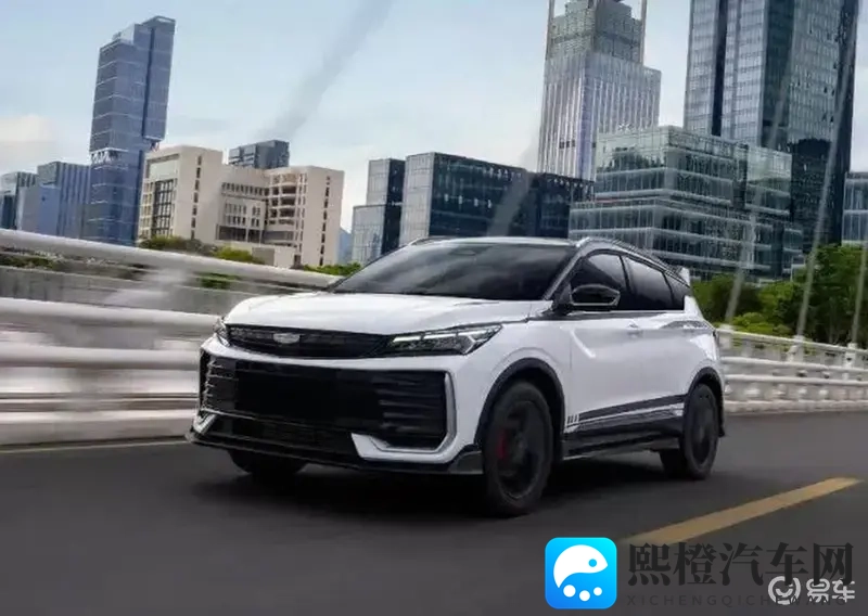 吉利新车型缤越L Battle，自带酷炫碳纤维套件-1