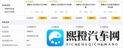 新车|最好752公里_现款1798万元起新款广汽丰田铂智4X续航曝光-1