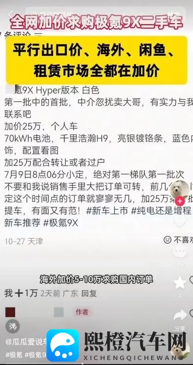 全网加价求购极氪9X，“杭州湾库里南”成市场硬通货-1