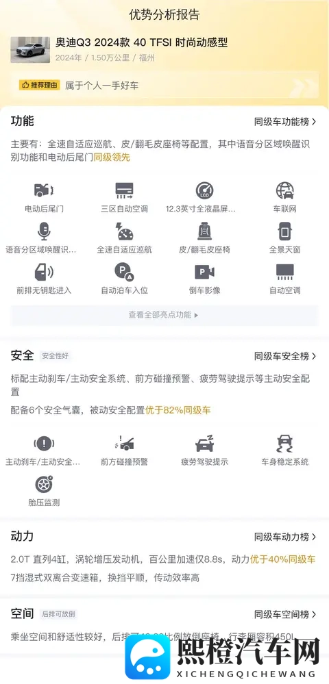 一手准新奥迪Q3,15万多开回家,精致都市SUV之选?-2
