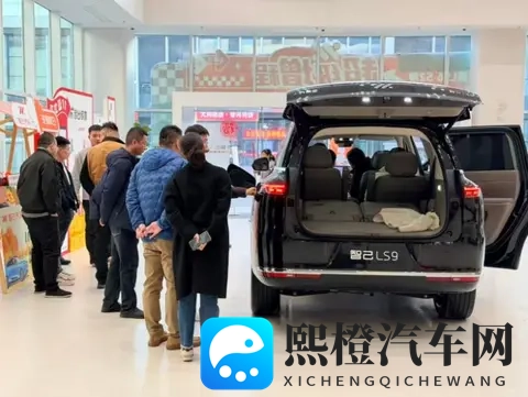 上汽旗舰智己LS9到店，销售直言光是维持秩序就已拼尽全力-2