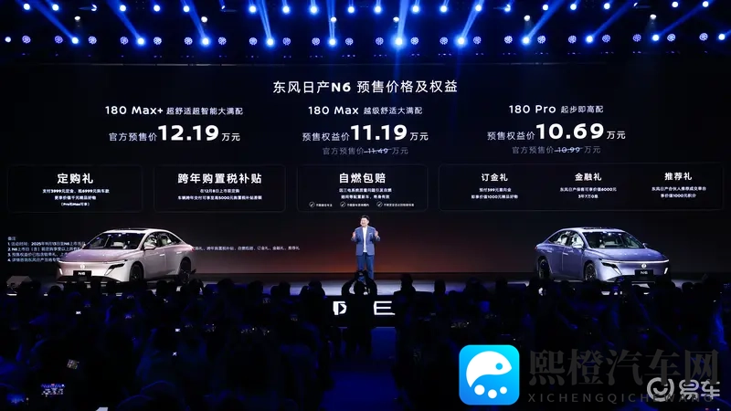 日产N6预售1069万起，180km纯电续航-1