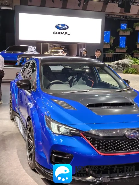 实拍斯巴鲁PERFORMANCE-B STI概念车:传奇可以复活,量产成本不低-2