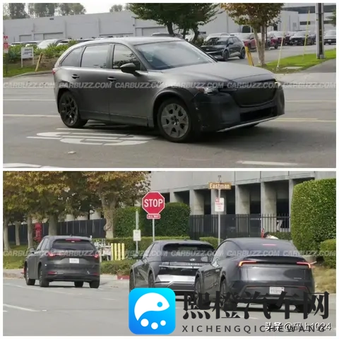 马自达电动SUV加州首曝!前轮位置都改了,剑指特斯拉Model Y!-1
