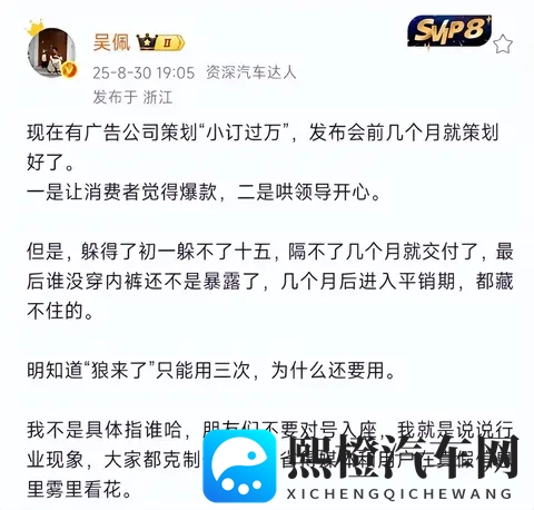 订单造假，车辆贬值，车企骚操作太多，竟全让车主买单！-3