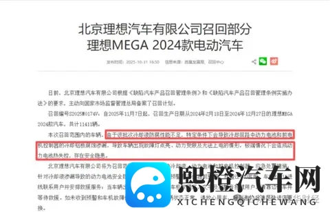 理想汽车召回万辆 财务进一步承压-1