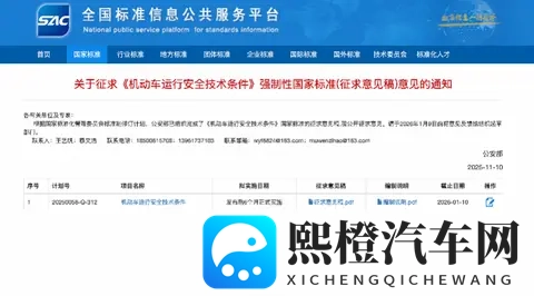 零百加速需≥5秒!汽车安全新国标意见征询,还涉旋转座椅等-1