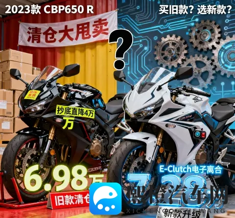 本田CBR650R价格风波 23款抄底直降4万 24款电子离合成抉择关键-3
