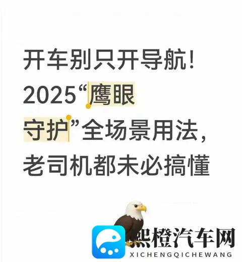 开车别只开导航!2025“鹰眼守护”全场景用法,老司机都未必搞懂-1