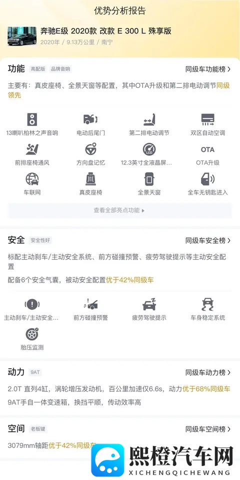 25万喜提行政座驾,二手奔驰E300L诠释豪华舒适!-2