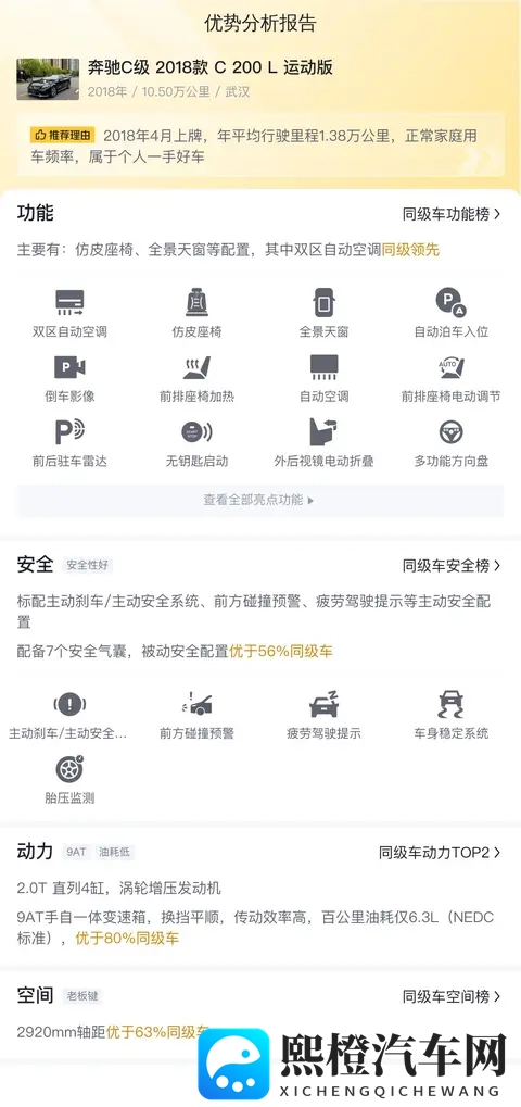 11万拿下优雅蓝奔驰C级,10万公里体验豪华驾驭!-2