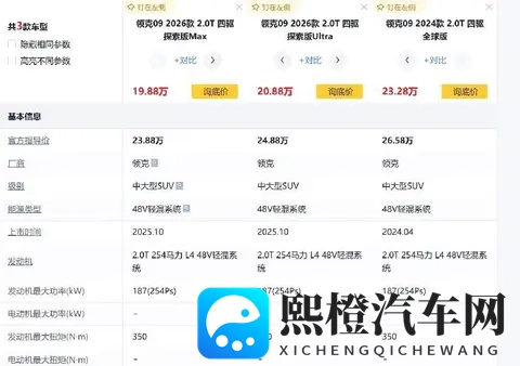 豪华与智能兼备！领克09四驱探索版上市，年轻精英的新选择-3