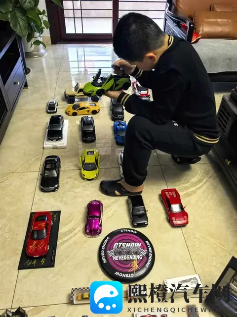 11岁“懂车弟”坐上500万豪车圆梦,花压岁钱买了90款车模型-2