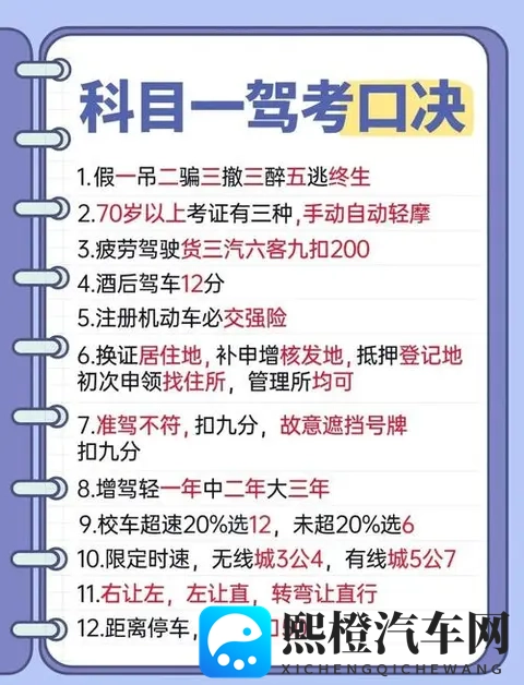 科目一高效通关指南：从学习到考试的全流程技巧-3