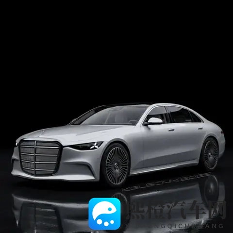 全新一代奔驰S级渲染图曝光 配备大尺寸盾牌式前格栅-2