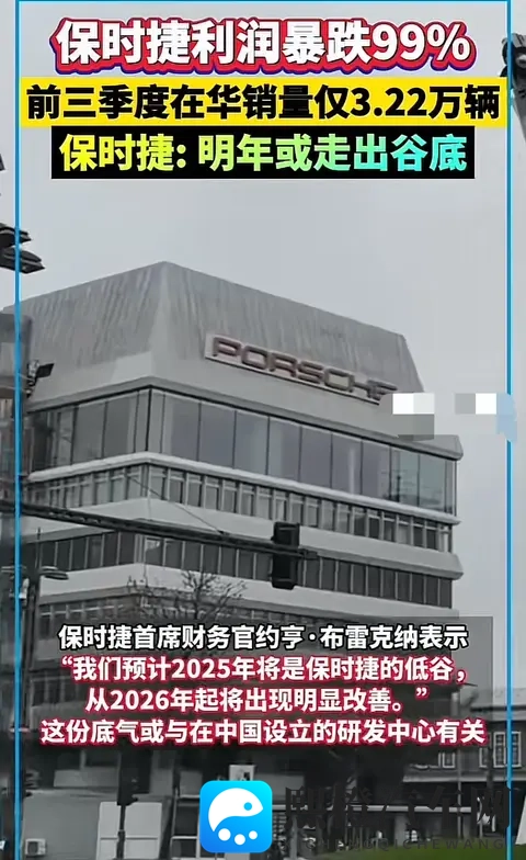 保时捷利润暴跌99%，在华销量狂跌！豪华车不香了？-1