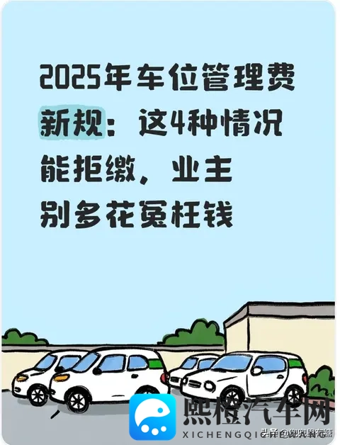 2025年车位管理费新规:这4种情况能拒缴,业主别多花冤枉钱-1