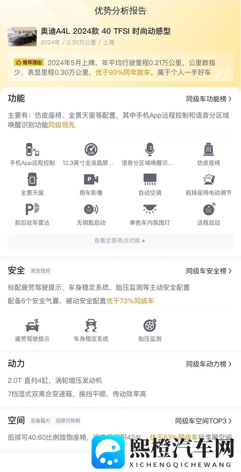 20万出头体验奥迪A4L,准新一手车,通勤代步好选择-2