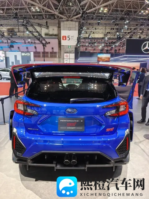 实拍斯巴鲁PERFORMANCE-B STI概念车:传奇可以复活,量产成本不低-3