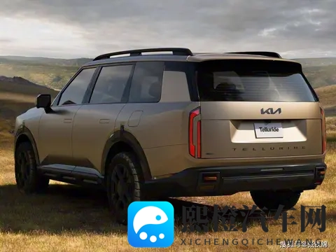 起亚全新中大型SUV官图，外观很方正硬朗，两种前脸，2+2+3座椅-3