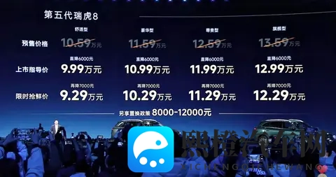 燃油SUV的绝地反击！全新瑞虎8携8155芯片杀回，929万起-3