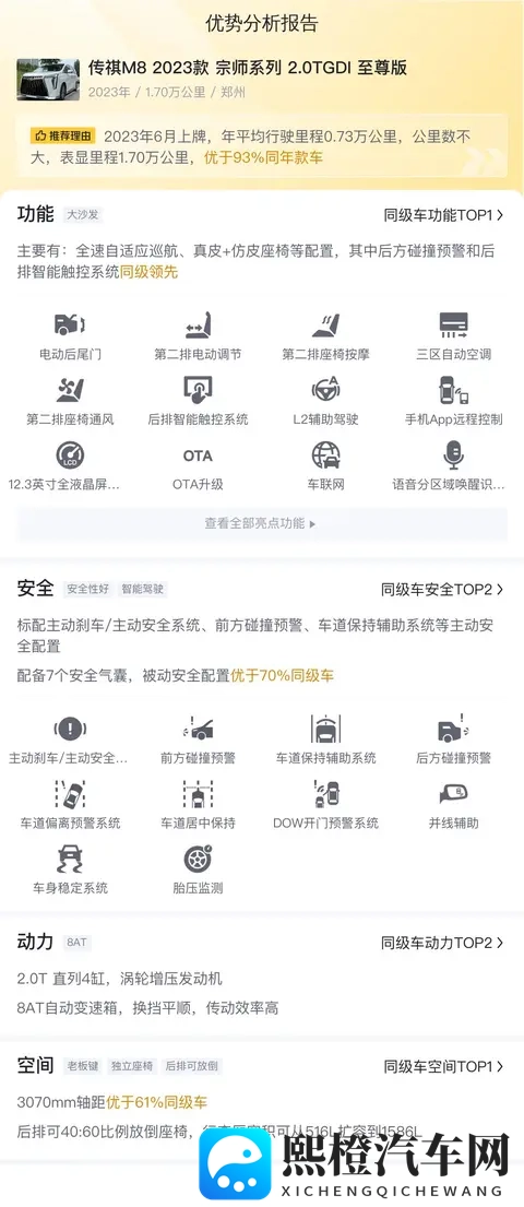 20万拿下国产旗舰MPV,17万公里准新传祺M8!-2