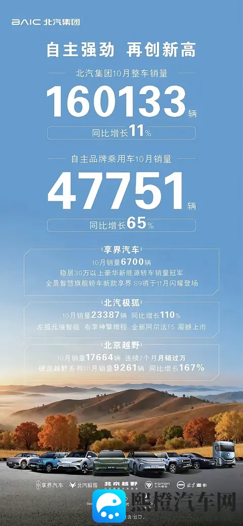 以2024年及2025年10月销量预测今年11月和明年10月新势力销量榜单-1