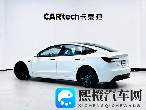 #准新二手车#17万多开走特斯拉Model3,都市白领代步新选择-1
