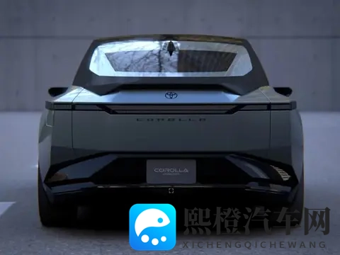 不会吧!这是全新卡罗拉?造型很赛博、很科幻-2