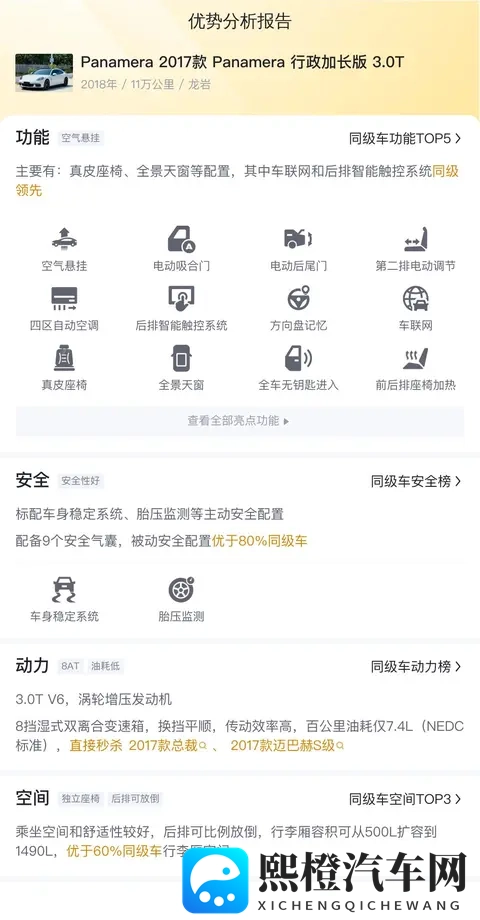 40多万拿下行政级座驾,17年保时捷Panamera还香吗?-2