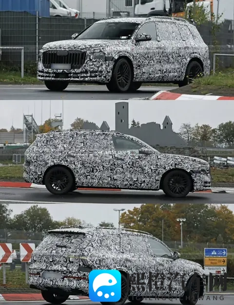 奥迪Q9霍希版现身街头，燃油旗舰还能打吗？豪华车市正悄悄变天-1