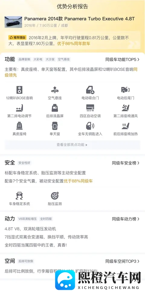 60多万拿下保时捷Panamera，体验V8的魅力-3