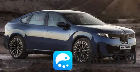 宝马 iX4 纯电轿跑 SUV 渲染图曝光,预计 2027 年初交付-1