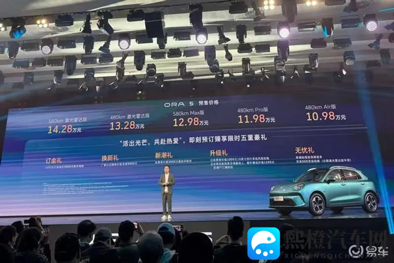 欧拉5开启预售，预售价1098万元起-1