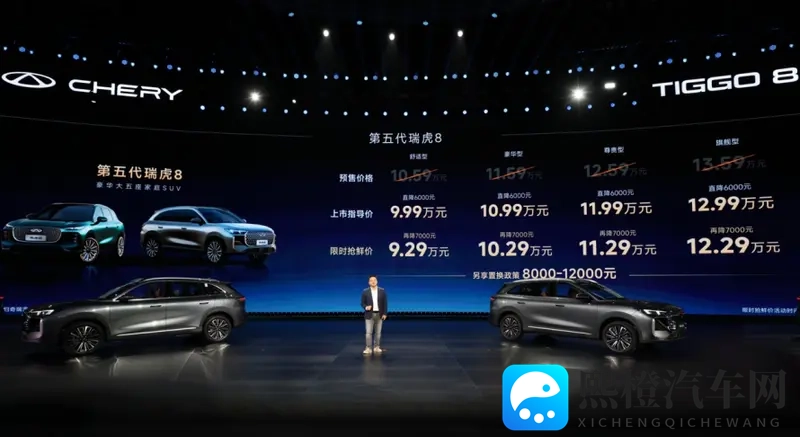 冠军再进化!限时929万元起,第五代瑞虎8全球上市-1