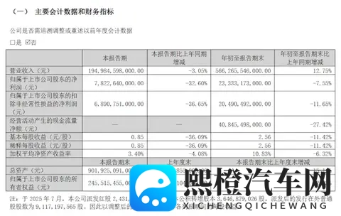 比亚迪发布第三季度财报,营收、利润下滑-1