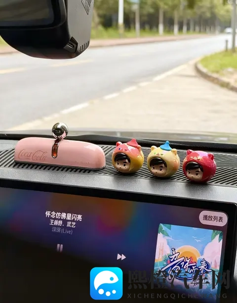 听说车里放点粉色会提升幸福感…🥰-1