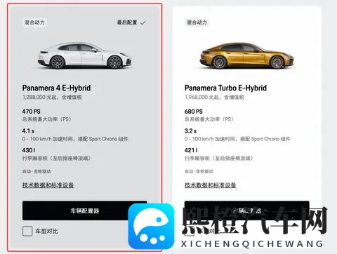 新车 1288万元起_选装价调整,新款保时捷Panamera E-Hybrid上市-3