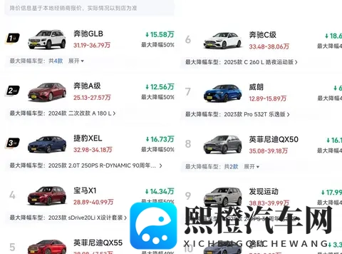 跌麻了！10月燃油车降价潮来袭，多款豪车“大跳水”，奔驰降18万-1