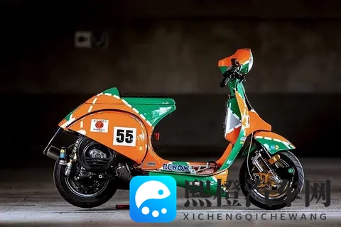 改装 致敬勒芒冠军赛车马自达787B Vespa PX80定制欣赏-1